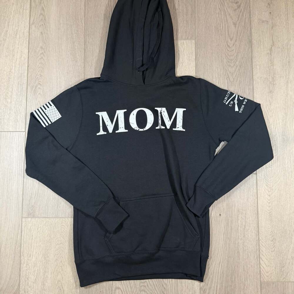 Grunt style Mom Defined Hoodie for Women black small